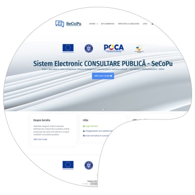 Sistem Electronic CONSULTARE PUBLICĂ